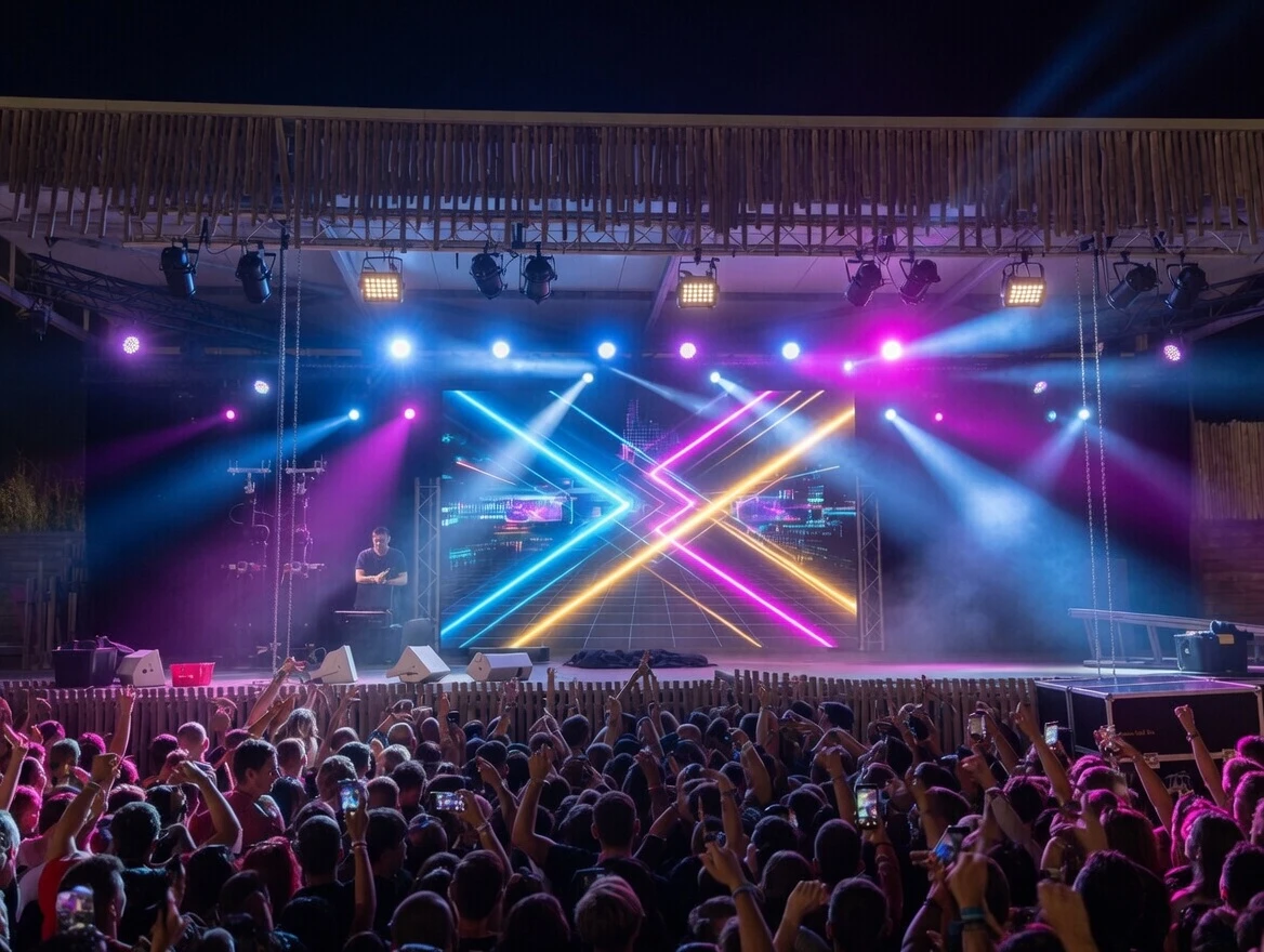 Camping Le Floride – Écran LED Pro